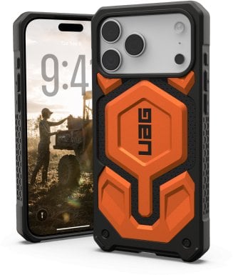 UAG Monarch Pro - etui do iPhone 17 Pro Max kompatybilne z MagSafe (orange)