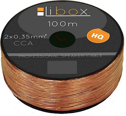 Przewód Libox głośnikowy 2x0,35