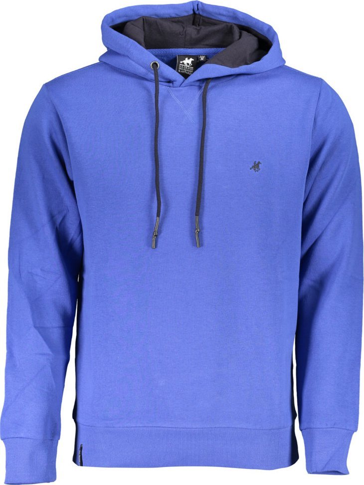 U.S. Grand Polo NIEBIESKA BLUZA MĘSKA BEZ ZAMKA, US GRAND POLO L