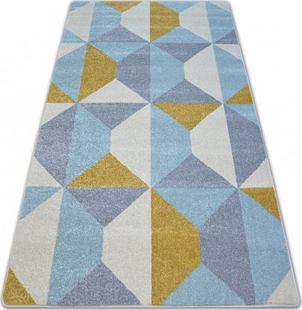 Dywany Łuszczów Dywan NORDIC LEGO żółty G4578, 180x270 cm