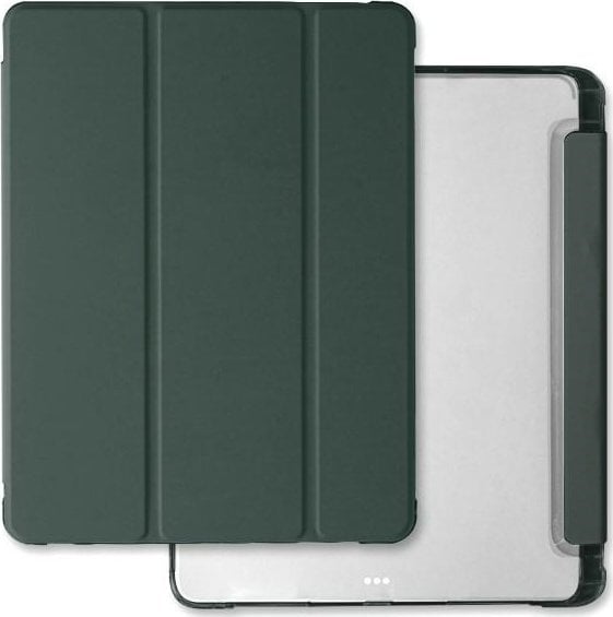 Etui na tablet Mercury Mercury Clear Back Cover iPad Pro 13 (2024) ciemnozielony/dark green