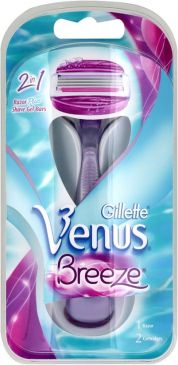 Gillette Venus Breeze maszynka do golenia + wkłady do maszynki 2 szt.