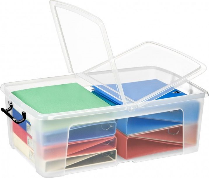 CEP POJEMNIK BIUROWY 50 L CEP SMARTBOX TRANSPARENTNY