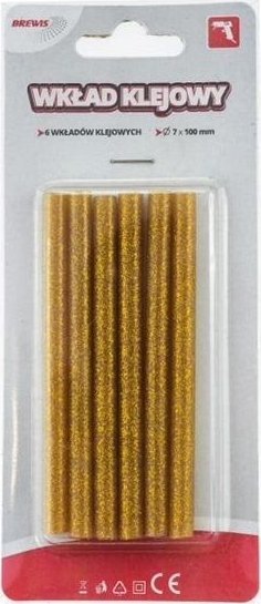 Wkład klejowy złoty 6szt