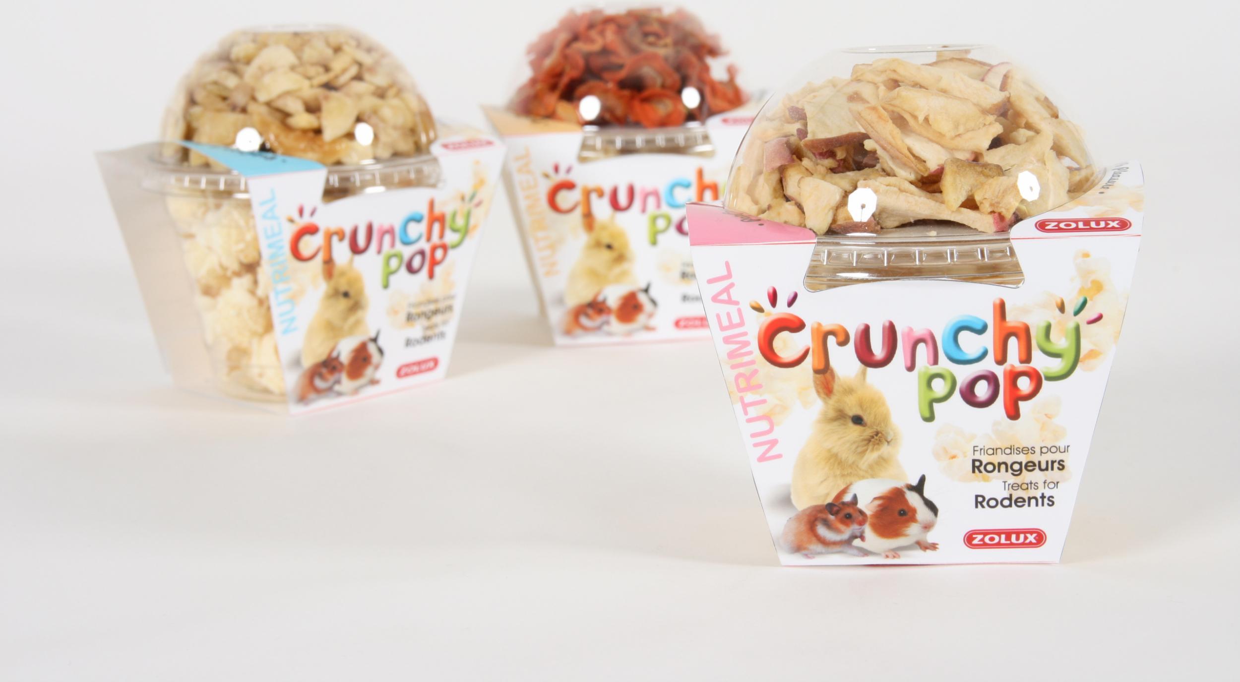 Zolux ZOLUX CRUNCHY POP banan 63 g