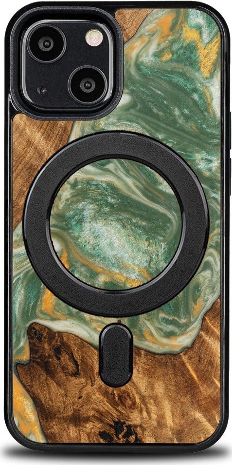 BeWood Etui Bewood Unique na iPhone 13 Mini - 4 Żywioły - Woda z MagSafe