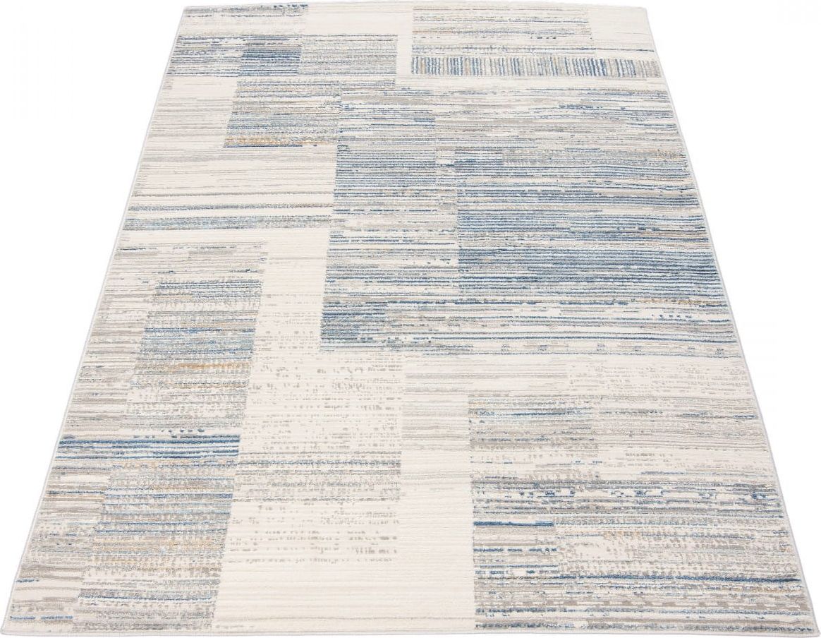 Carpetpol G498B WHITE/D_BLUE PORTLAND HIL (2.00*3.00)