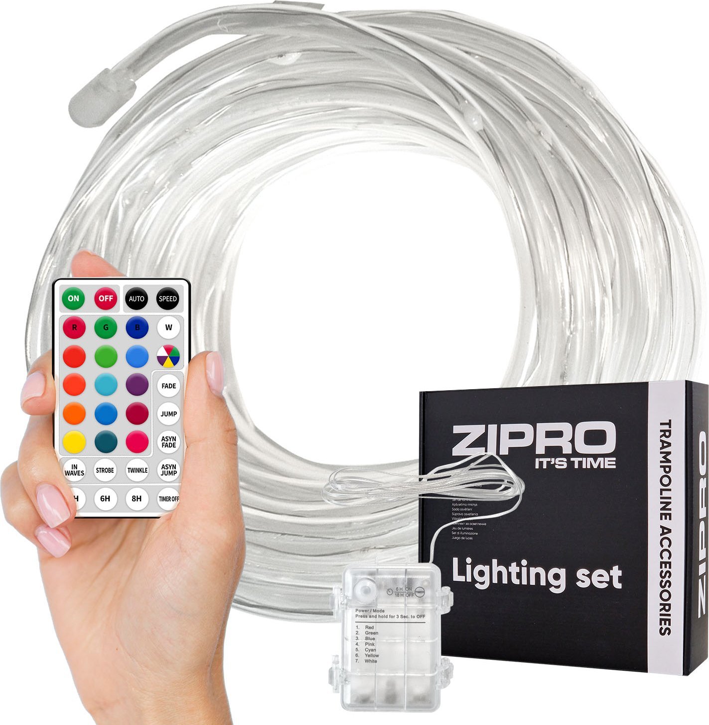 Zipro ZIPRO zestaw oświetleniowy 14 m do trampoliny 14FT 435 cm