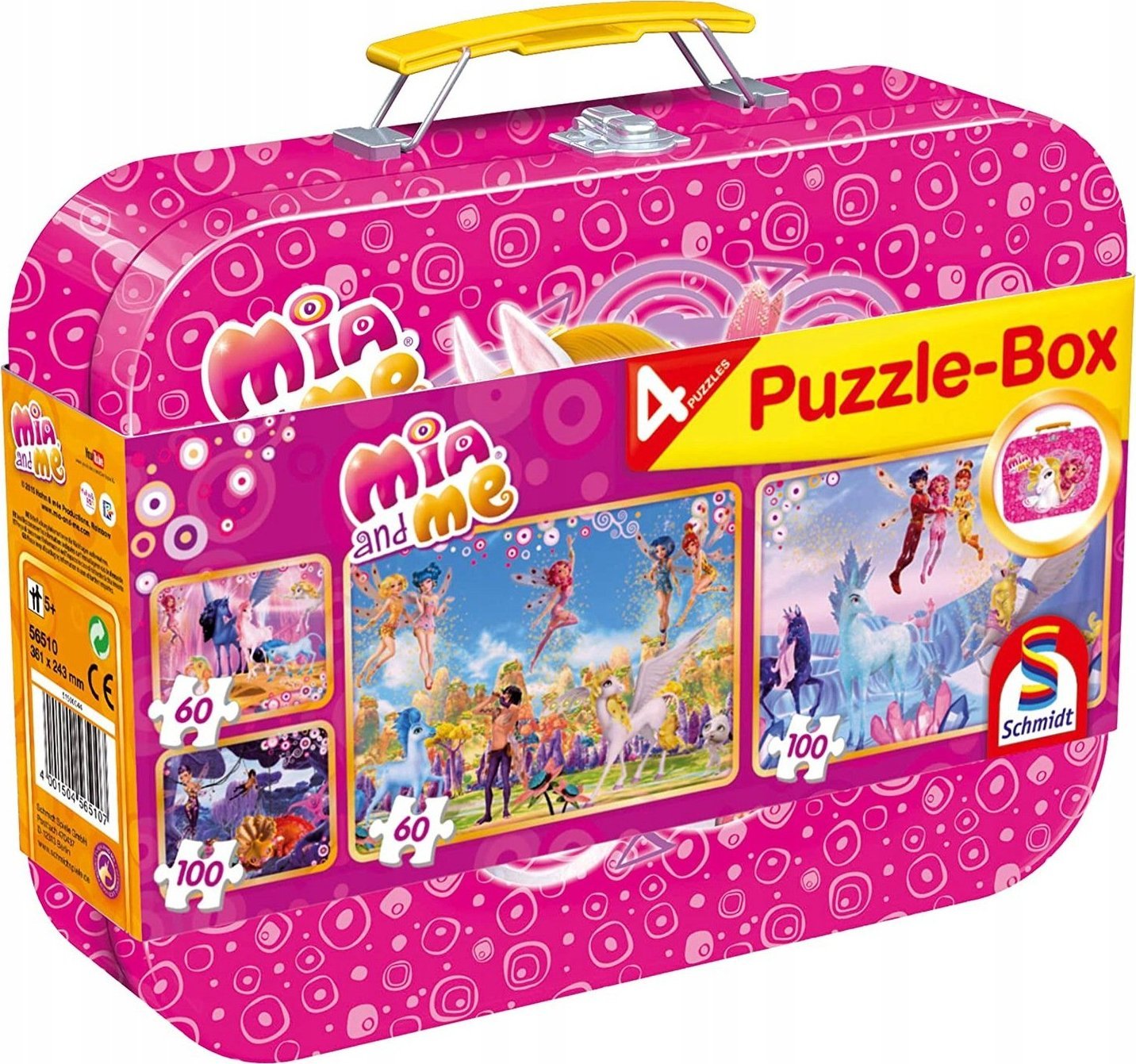 Scmidt puzzle schmidt mia and me w walizce 4w1 320 box