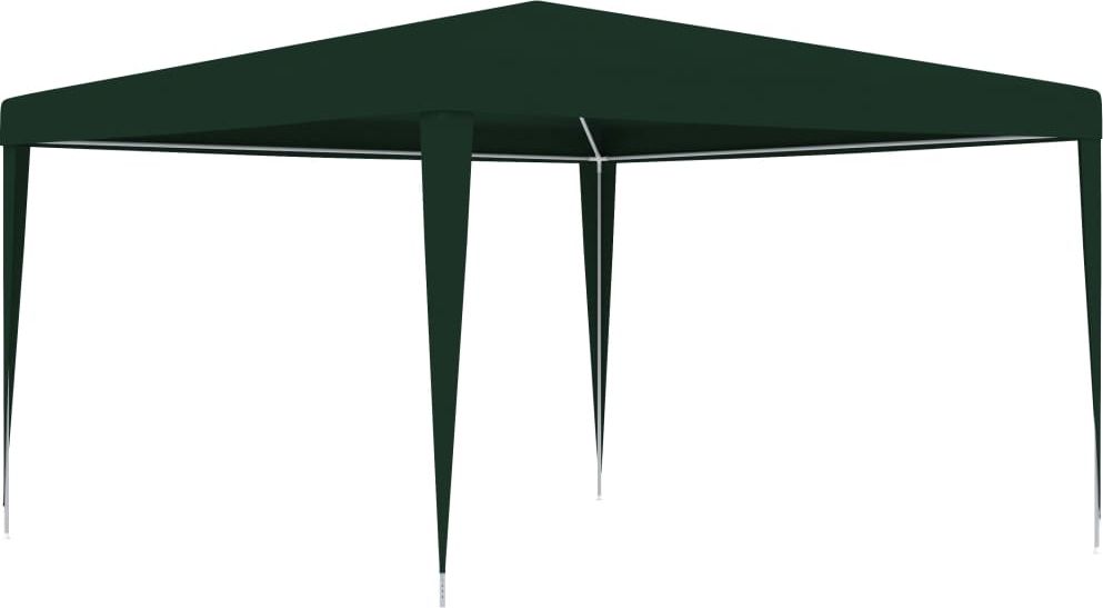 vidaXL Namiot imprezowy, 4x4 m, zielony, 90 g/m
