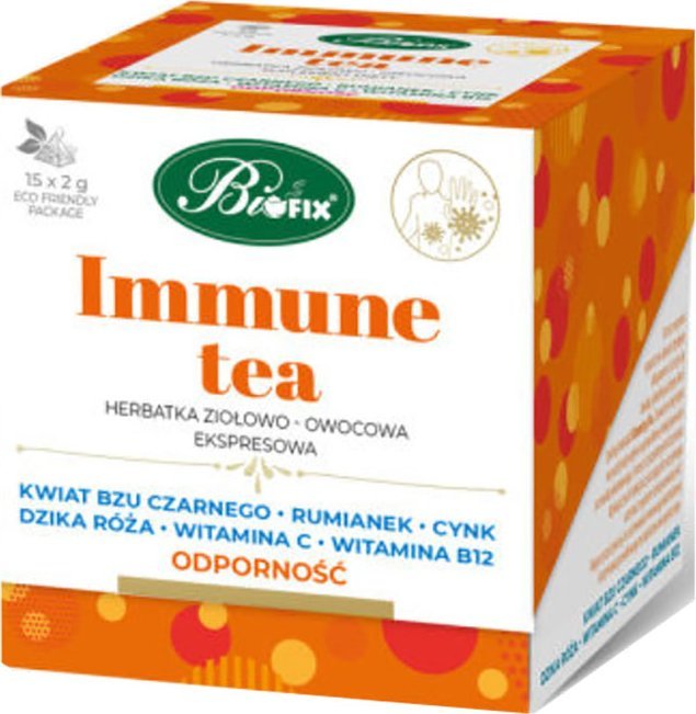 Herbata funkcjonalna ziołowo-owocowa Bi fix IMMUNE TEA ODPORNOŚĆ