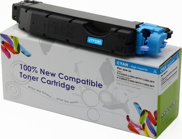 Toner Cartridge Web Cyan Zamiennik PK-5012 (CW-U3560CN)