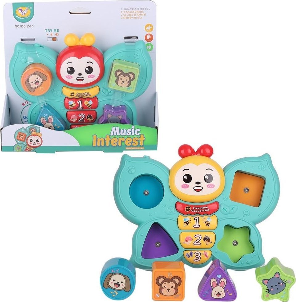 Zabawka muzyczna - motylek