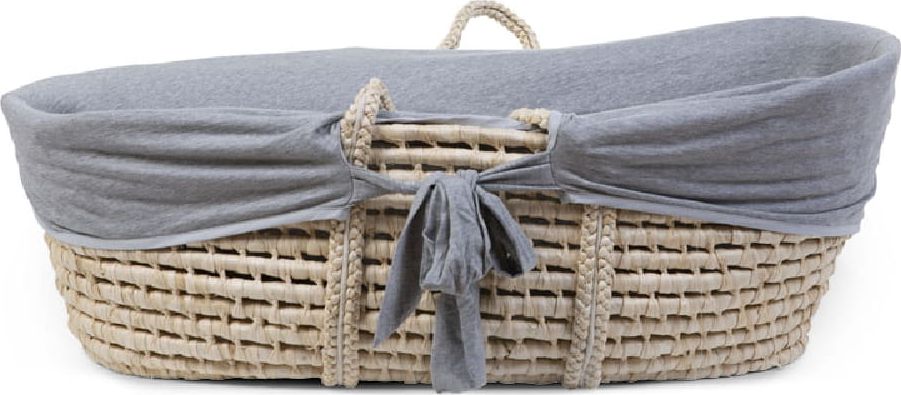 Childhome Childhome Pokrowiec do kosza mojżeszowego Jersey Grey