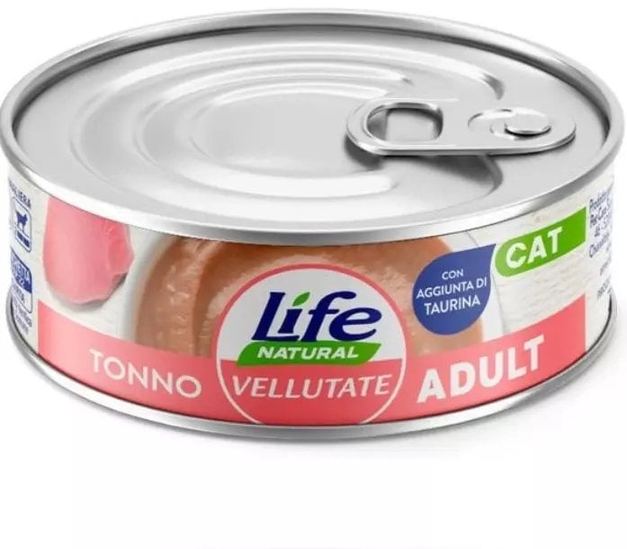 Life Pet Care LIFE CAT Welwetowy pusz.70g ADULT TUNA /24