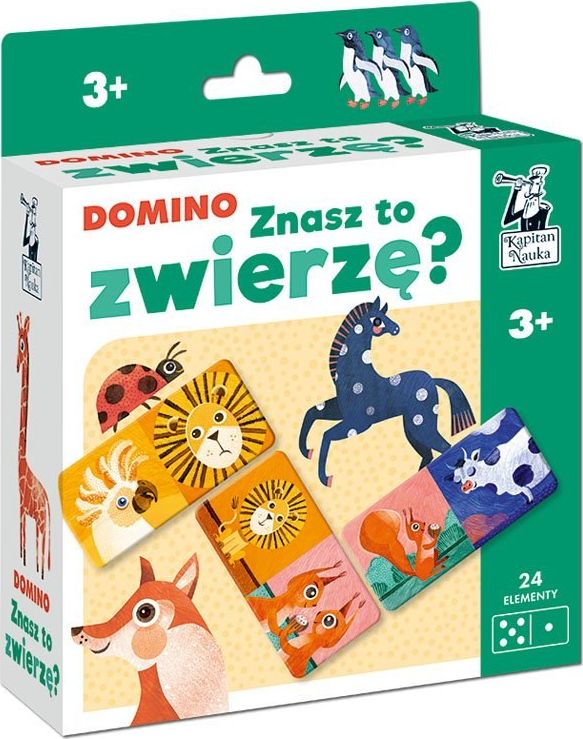 Edgard Kapitan Nauka DOMINO Znasz to zwierzę? GR0515