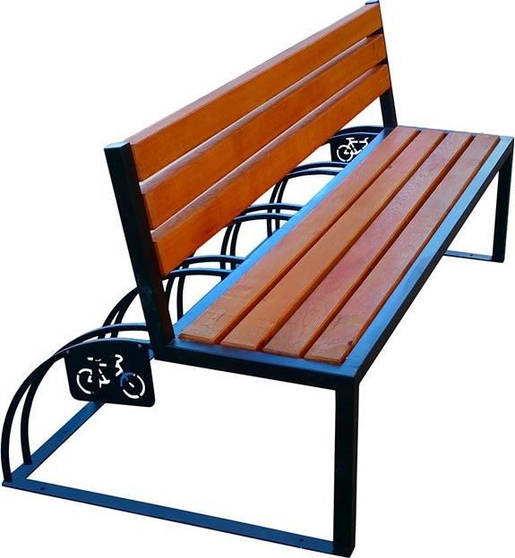 Elior Ławka parkowa Ronson 180 cm - 84 kolory Biały