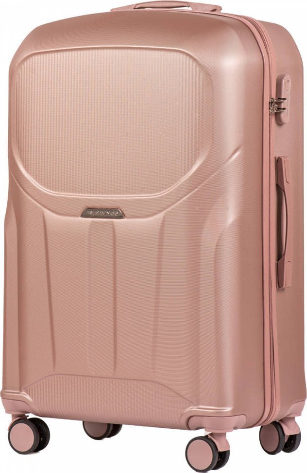 Kemer Duża walizka KEMER WINGS PDT01-L Rose Gold