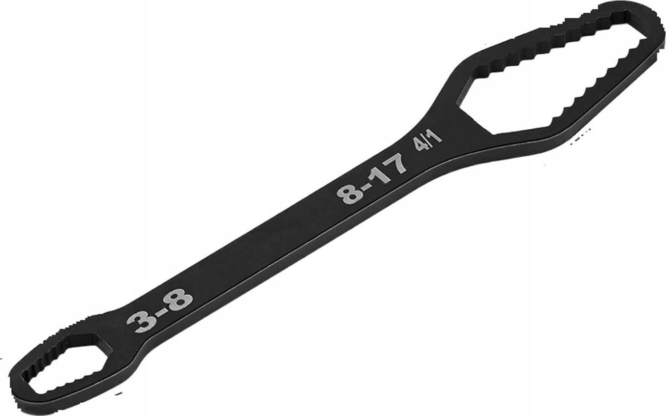 Rosfix UNIWERSALNY KLUCZ PŁASKI OCZKOWY 3-17MM WIELOFUNKCYJNY STALOWY CALOWY HQ