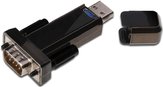 Adapter USB MicroConnect USB - RS-232 Czarny (USBADB9M)