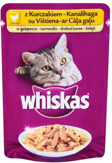 Whiskas z kurczakiem w galaretce 100g