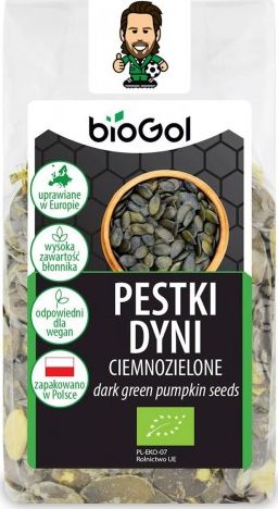 BIOGOL PESTKI DYNI CIEMNOZIELONE (UPRAWIANE W EUROPIE) BIO 150 g - BIOGOL