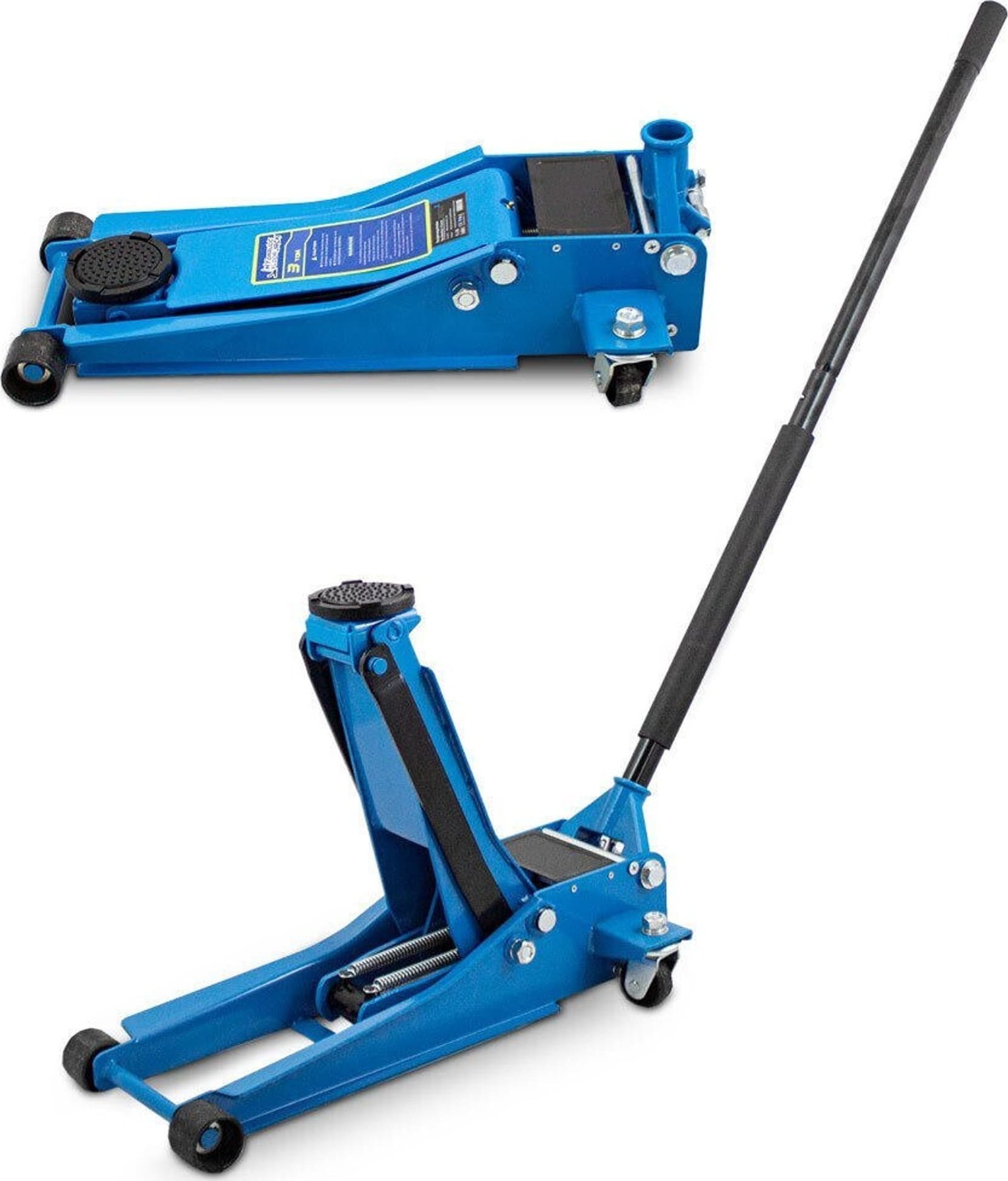 Bituxx Podnośnik Żaba niskoprofilowy 3000kg BITUXX mocny hydrauliczny lewarek