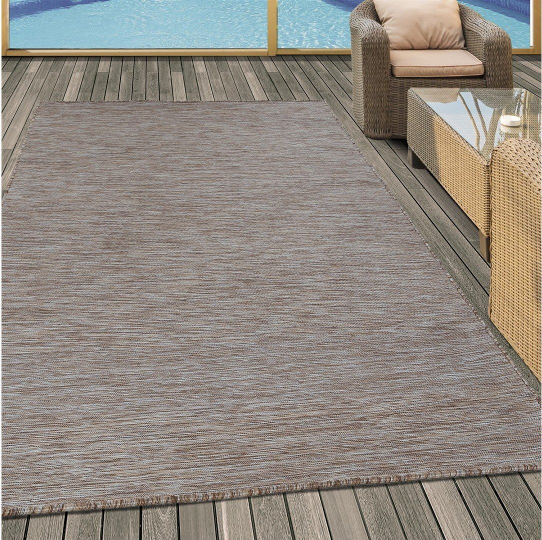 Ayyildiz Hali Dywan nowoczesny in-outdoor Beżowy MEMBO Prostokąt 140x200 cm