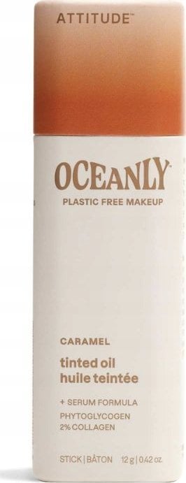 Attitude Attitude Oceanly, Olejek koloryzujący tined oil serum, Caramel, 12 g