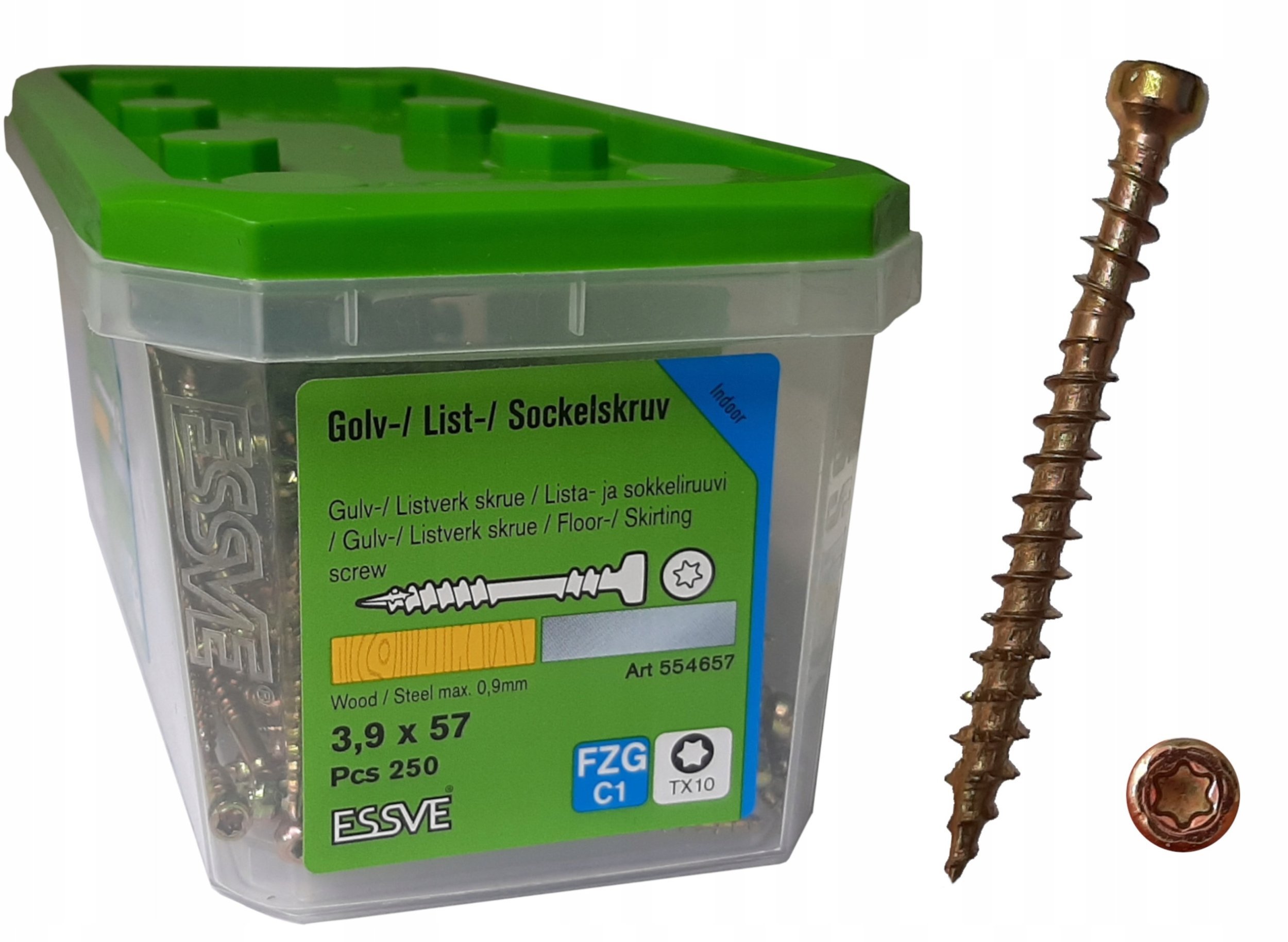 BASE SCREW 3.9X57 YELL CH-250