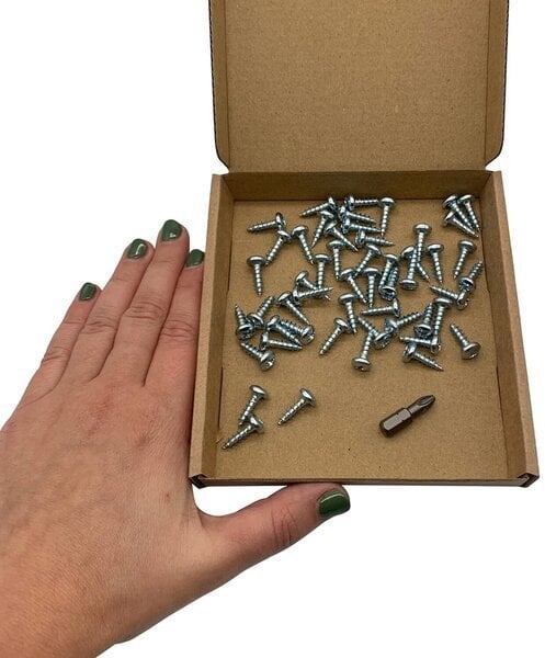 SELF SCREWS 5.5X25 DIN7981C ZN 25PCS