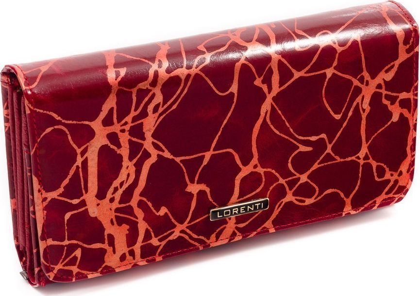 Lorenti Portfel damski czerwony LORENTI 1077-CV RED