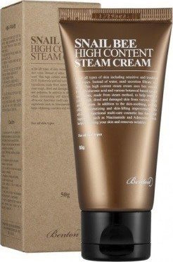 Benton Snail Bee High Content Steam Lekki krem z filtratem ze śluzu ślimaka i jadem pszczelim 50 g