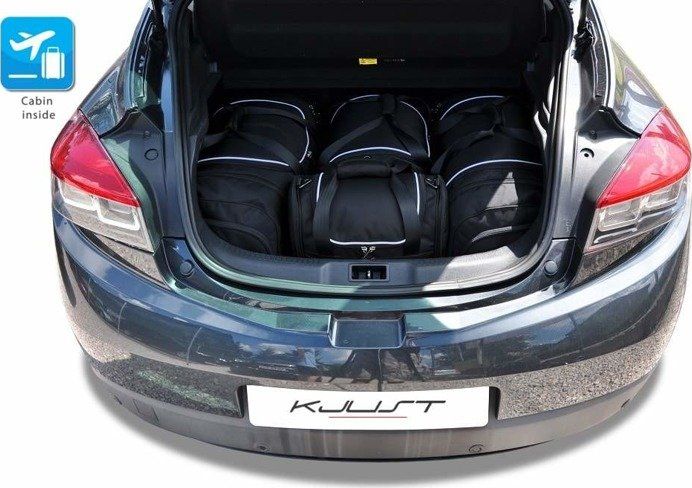KJUST RENAULT MEGANE COUPE 2008+2016 TORBY DO BAGAŻNIKA 4 SZT uniwersalny