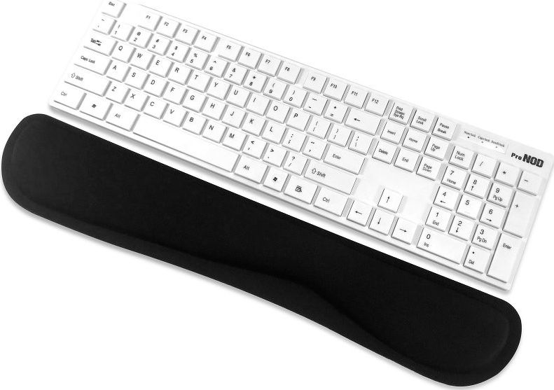 Partner Tele.com Podkładka ergonomiczna pod nadgarstki do klawiatury 460x85x25mm / czarny