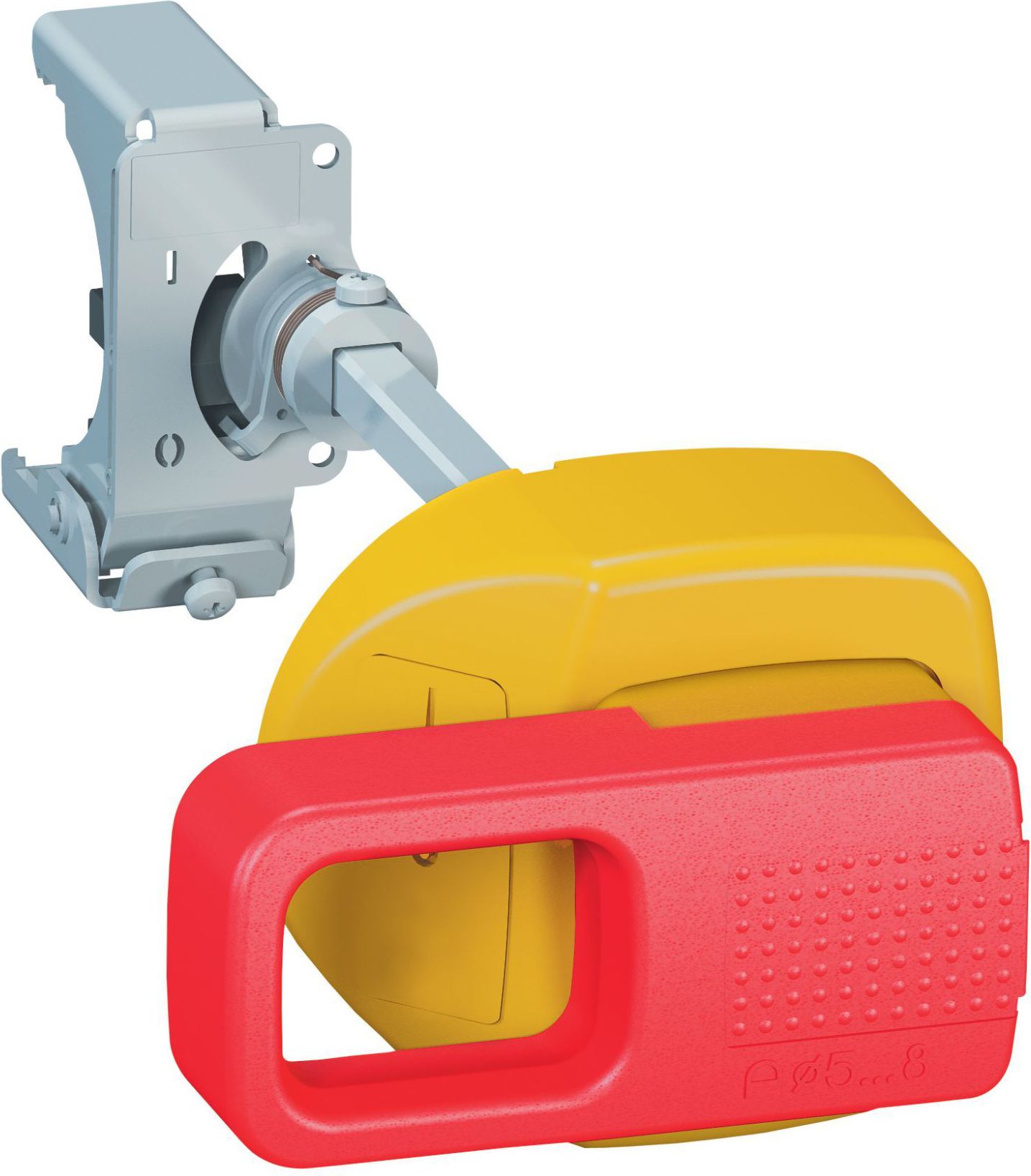 Legrand Napęd obrotowy żółto / czerwony (406320)