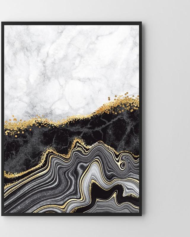 Hog Studio Black Marble (30x40cm)