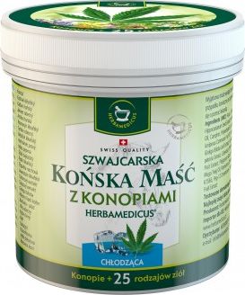 Herbamedicus KOŃSKA MAŚĆ chłodząca z konopiami, 250ml