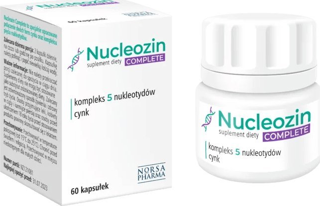 Norsa Pharma Nucleozin Complete 60 kapsułek