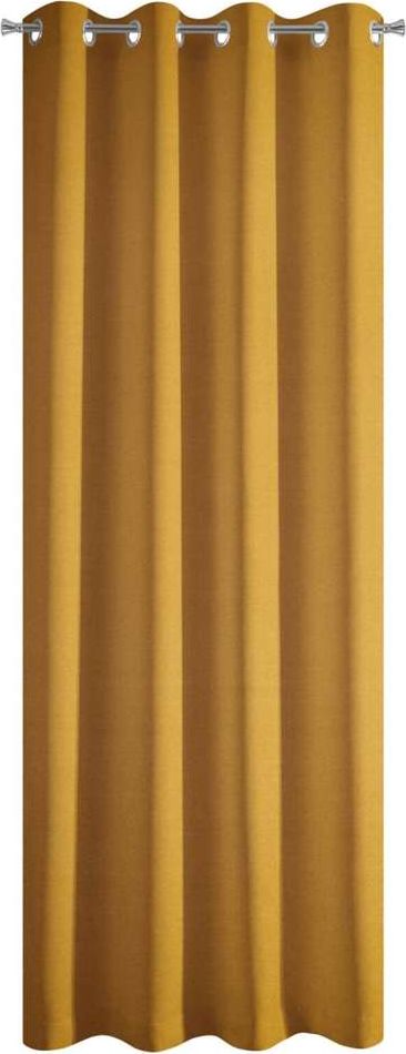 Eurofirany Zasłona Gotowa Eurofirany Ada Musztarda 140x250