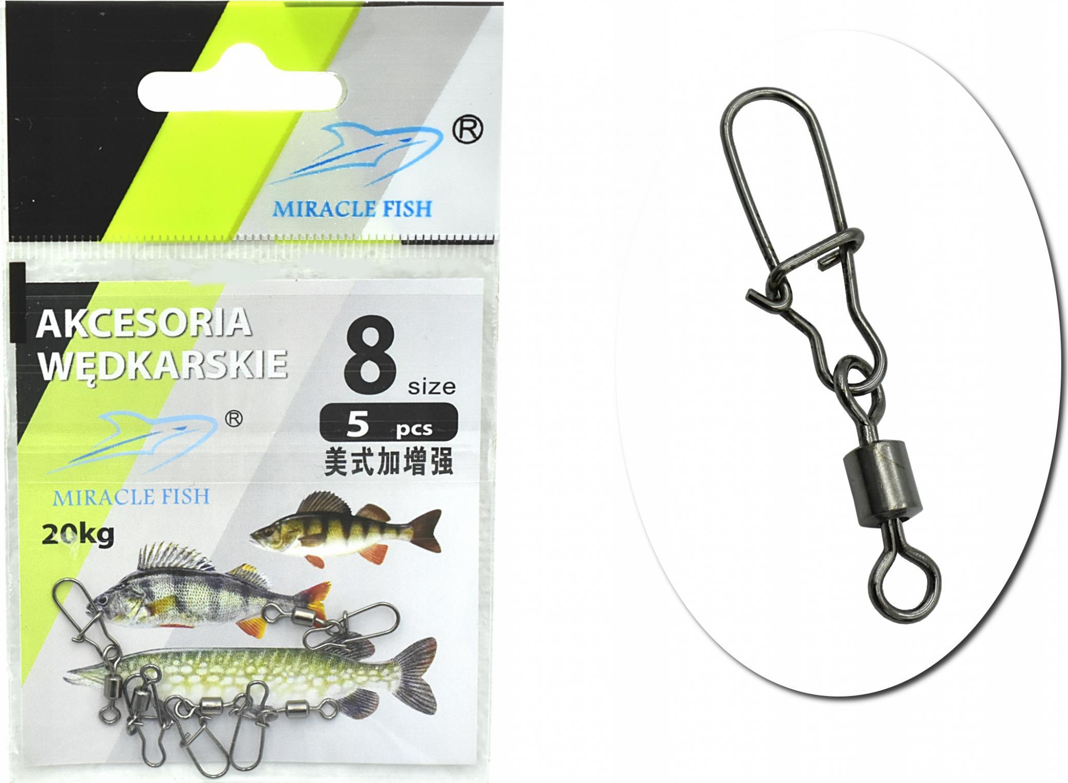 MF Agrafka z Krętlikiem KRĘTLIK Agrafka 5 szt/ r. 8