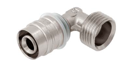 Kisan Kolano zaprasowywane z gwintem zewnętrznym 20x3/4" - WL30.33.21.00