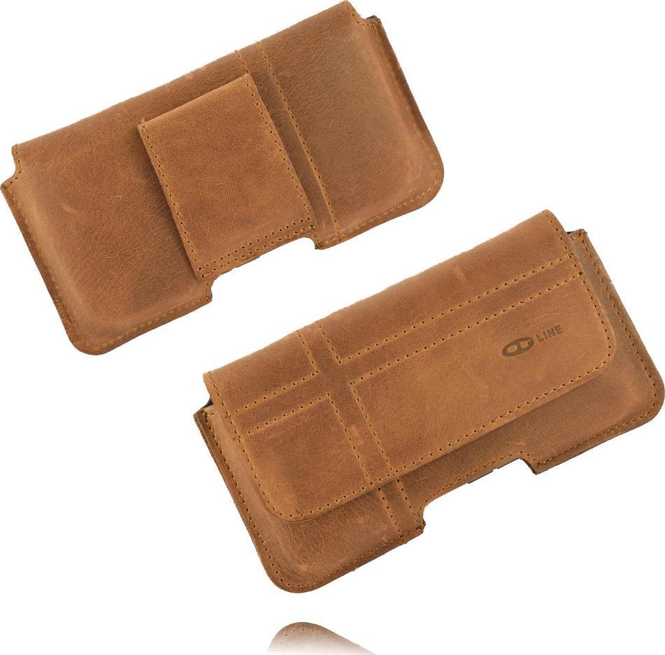 OrTech Etui wsuwka do LG K 41S kabura na pasek skóra