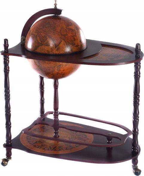Costway Barek na alkohol globus w stylu vintage