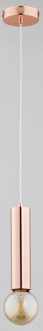Lampa wisząca Alfa Alfa Jazz 60775.30 lampa wisząca zwis 1x60W E27 miedziana
