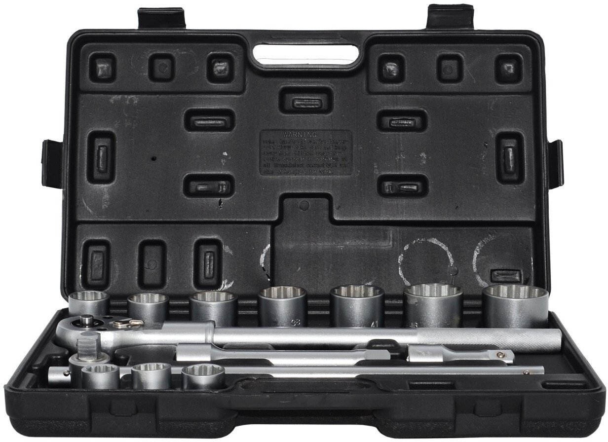 AWTOOLS ZESTAW KLUCZY NASADOWYCH 12KĄTNYCH 21 ELEMENTÓW 3/4"