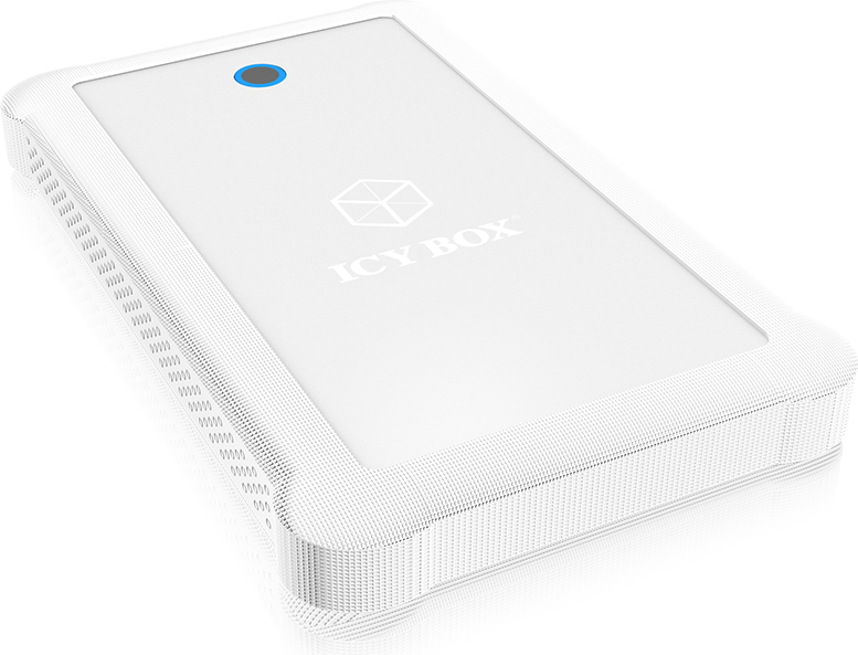 Kieszeń Icy Box USB 3.0 - 2.5" SATA HDD/SSD Biała (IB-233U3-WH)