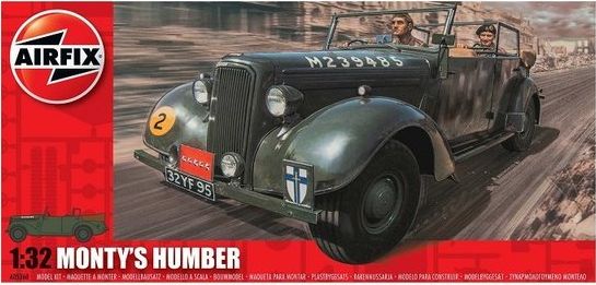Airfix Monty Humber Snipe Staff Car model do sklejania Airfix uniwersalny