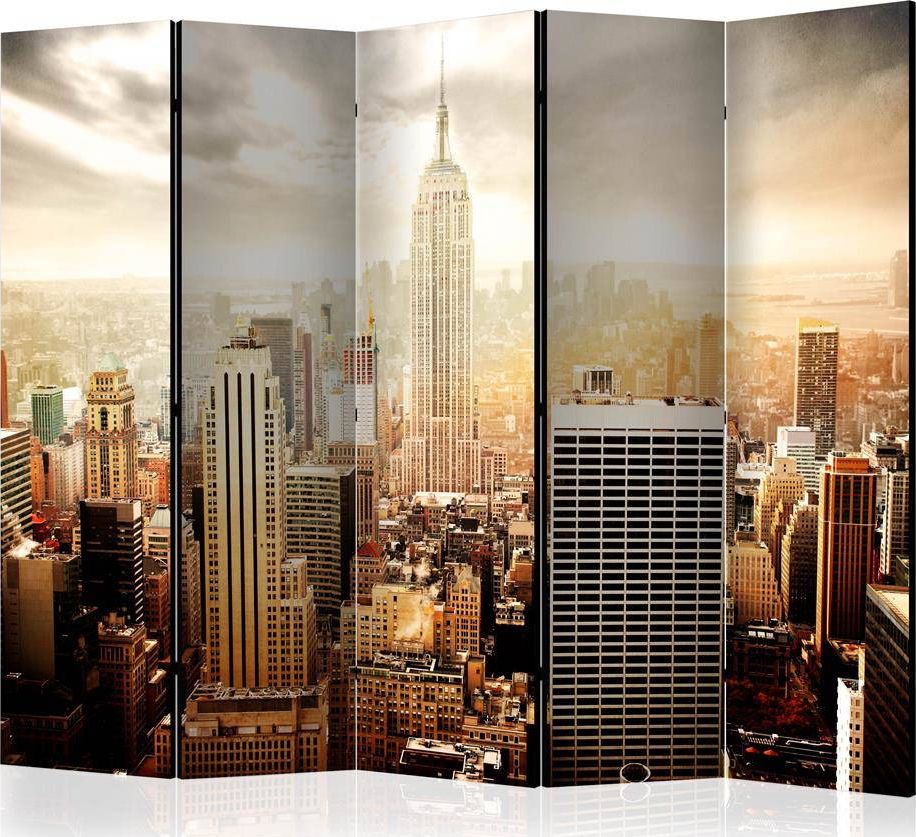 Artgeist Parawan 5-częściowy - Uczesane wiatrem II [Room Dividers] uniwersalny