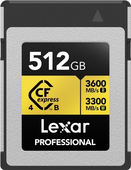 Karta Lexar Professional Gold CFexpress 512 GB (LCXEXP4512G-RNENG)